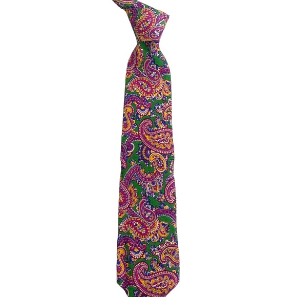 MEN’S POLO BY RALPH LAUREN TIE. - Picture 1 of 5